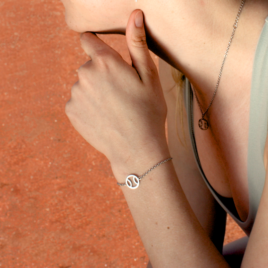 Armband T-Ball – Silber