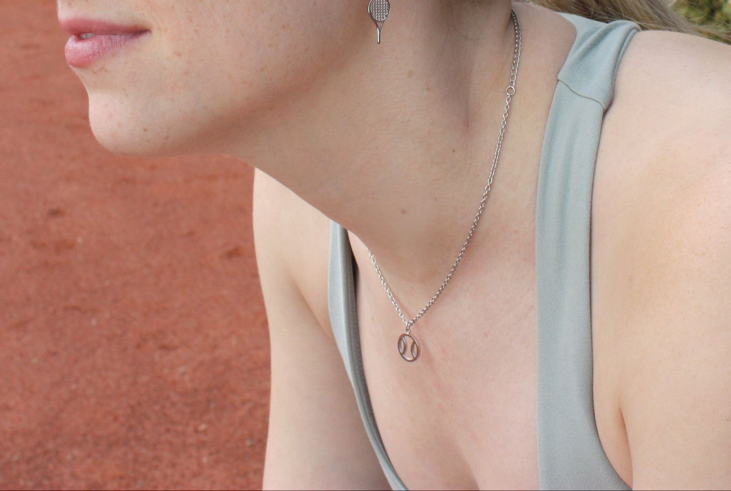 Halskette T-Ball – Silber