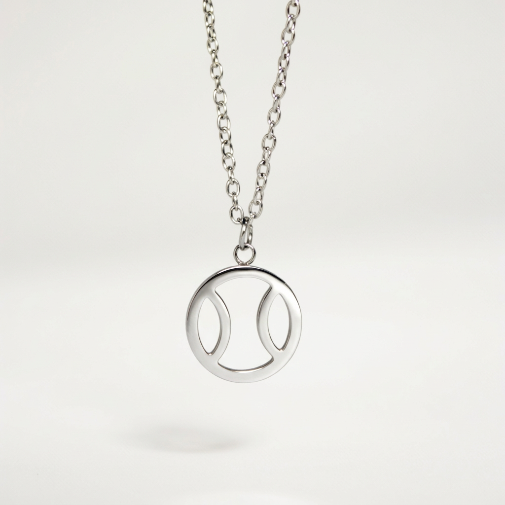 Halskette T-Ball – Silber